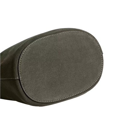 Coach Women's Bleecker Bucket Bag Suede/Brass/Olive