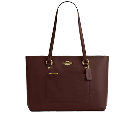 Coach Women's Station Tote Bag Gold/Maple