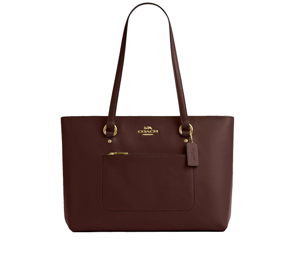 Coach Women's Station Tote Bag Gold/Maple