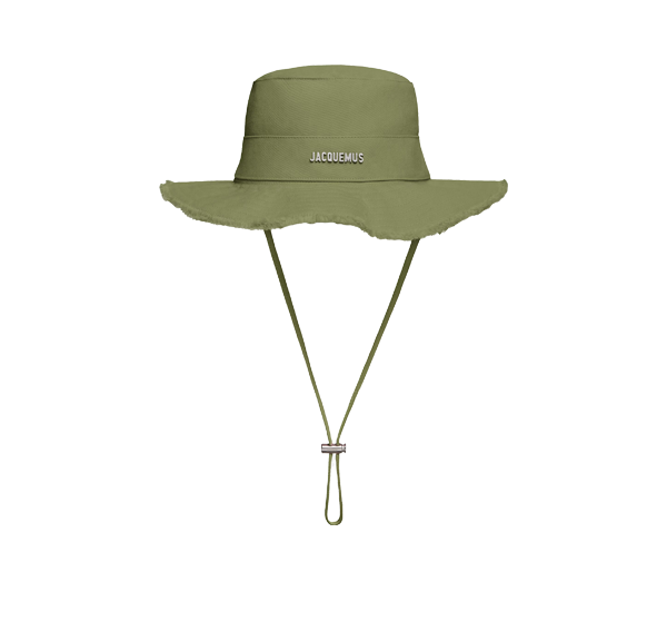 Jacquemus Unisex The Artichaut Bucket Hat Khaki