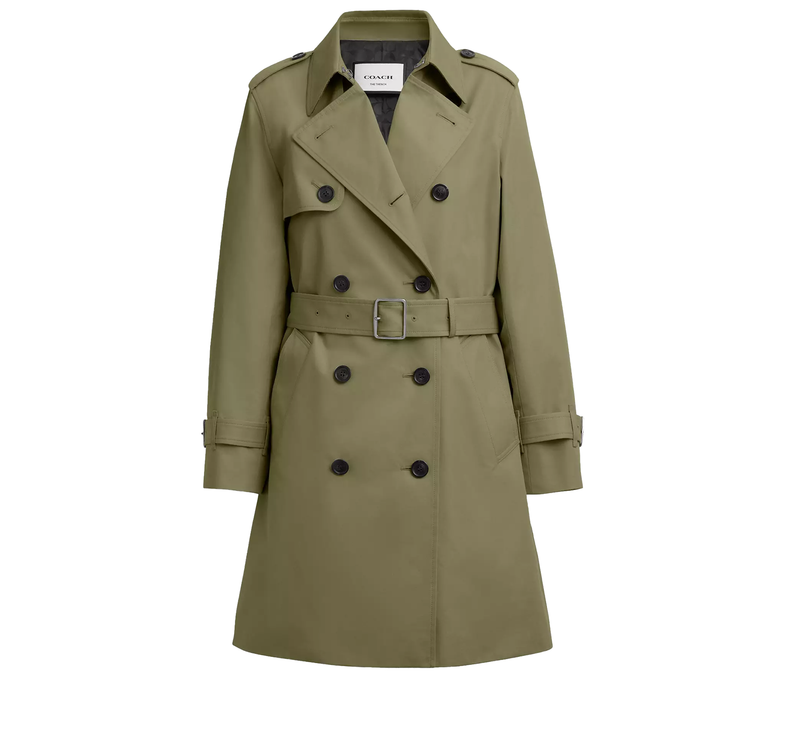 Coach Women's Mid Trench Elm.