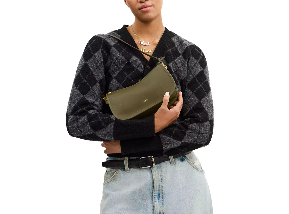 Coach Women's Waverly Bag Brass/Olive