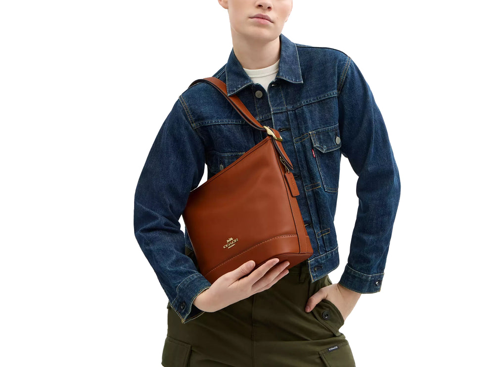 Coach Women's Jude Duffle Bag Gold/Tan