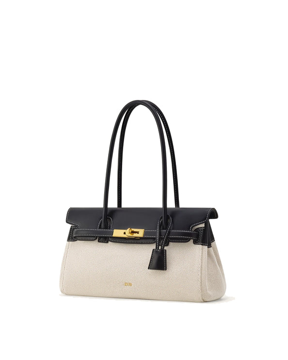 JW PEI Women's Yara Shoulder Bag - Black Canvas