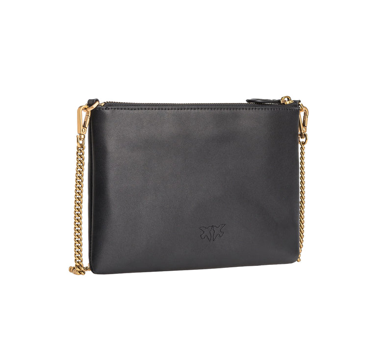 Pinko Women's Classic Flat Love Bag Simply Black/Gold