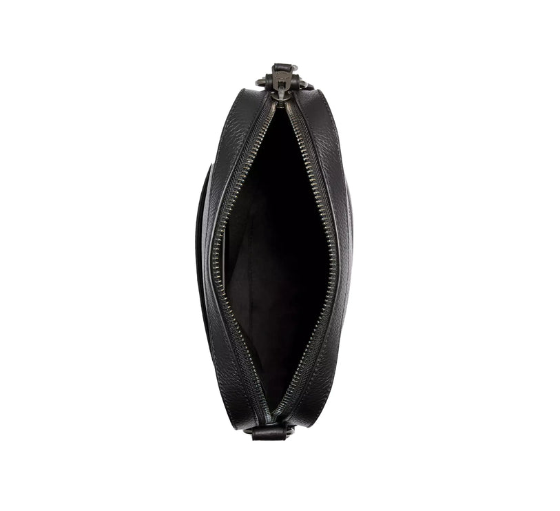 Coach Women's Houston Flight Bag Gunmetal/Black