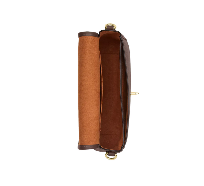 Coach Women's Hadley Shoulder Bag Gold/Dark Stone