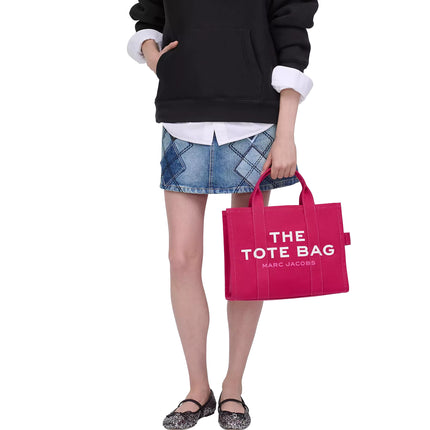 Marc Jacobs Women's The Canvas Medium Tote Bag Raspberry Pink