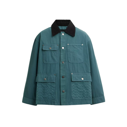 Coach Men's Chore Coat Washed Teal