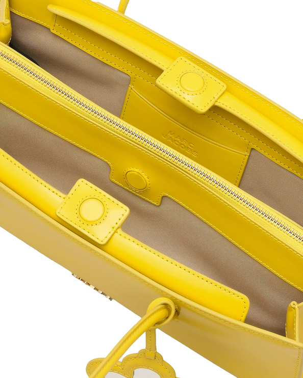 Marc Jacobs Women's The Glam Mirror Satchel Bag Joy Yellow