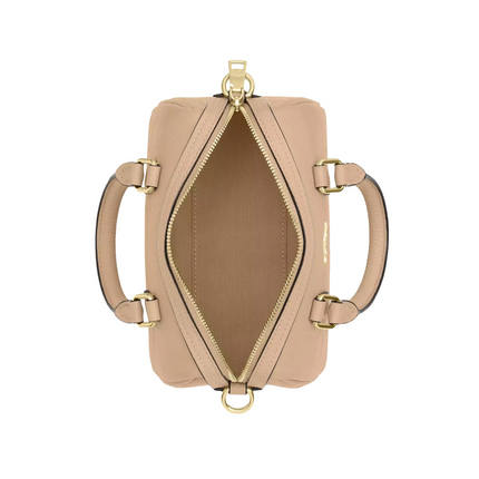 Coach Women's Mini Rowan Crossbody Bag In Signature Leather Gold/Oat