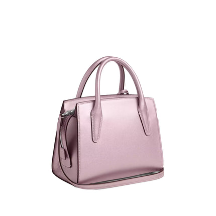 Coach Women's Andrea Carryall Bag Silver/Metallic Pink