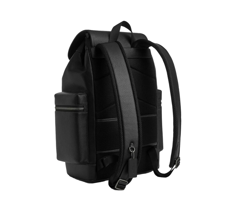 Coach Unisex Sprint Backpack Black Copper Finish/Black/Black