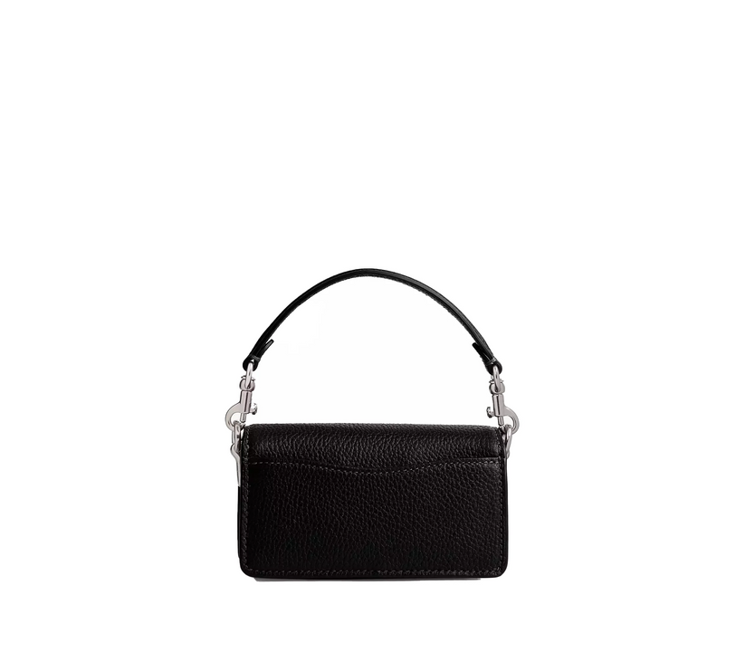 Coach Women's Tabby Bag 12 Silver/Black