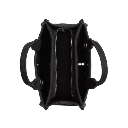 Coach Women's Cargo Tote Bag 20 Silver/Black