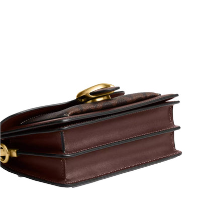 Coach Women's Tabby Shoulder Bag 20 In Signature Canvas Brass/Maple