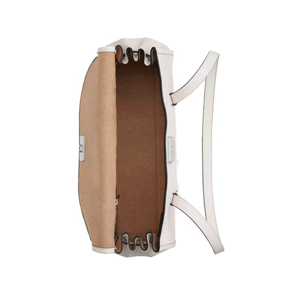 Coach Women's Bridget Flap Shoulder Bag Silver/Chalk