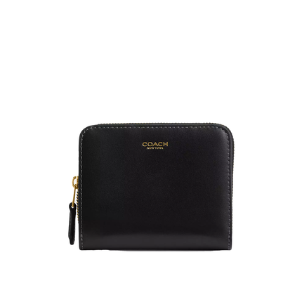 Coach Women's New York Billfold Wallet Brass/Black