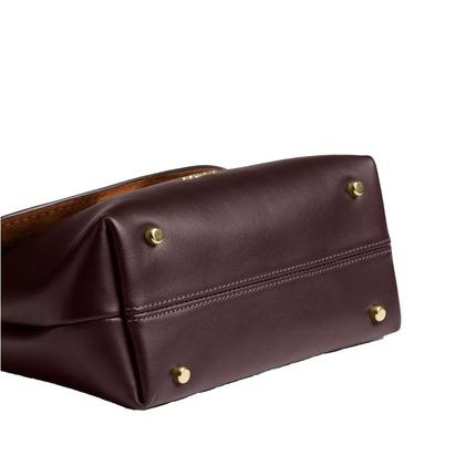 Coach Women's Emory Top Handle Bag Gold/Espresso