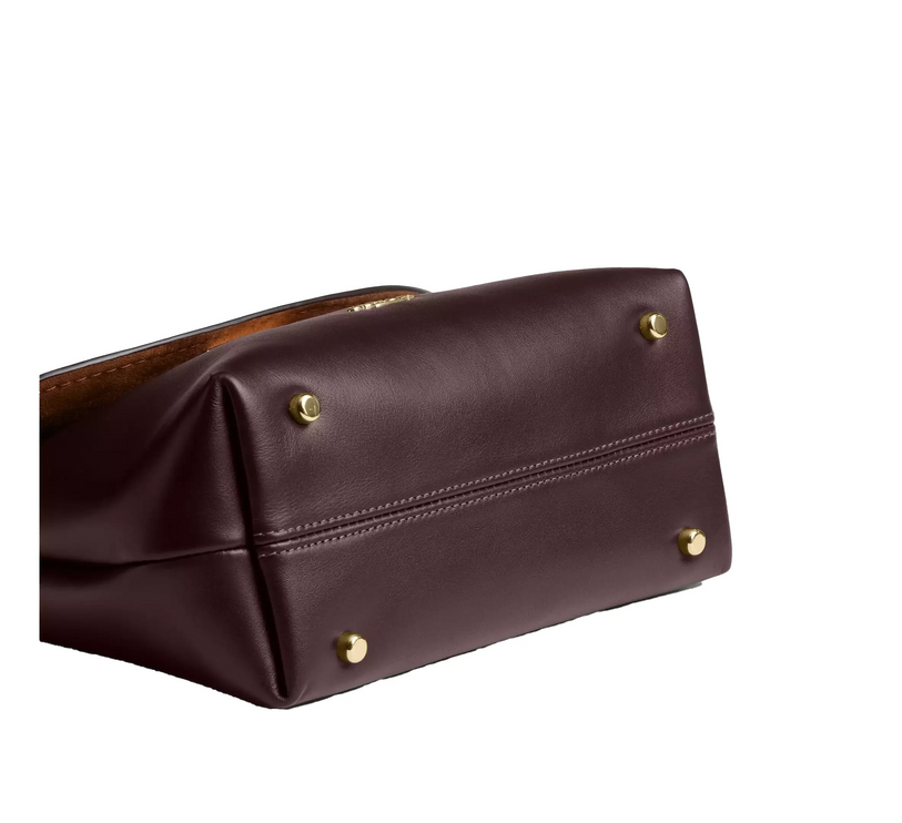 Coach Women's Emory Top Handle Bag Gold/Espresso