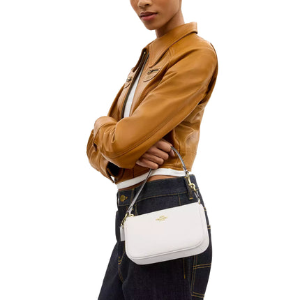 Coach Women's Nolita 19 Gold/Chalk