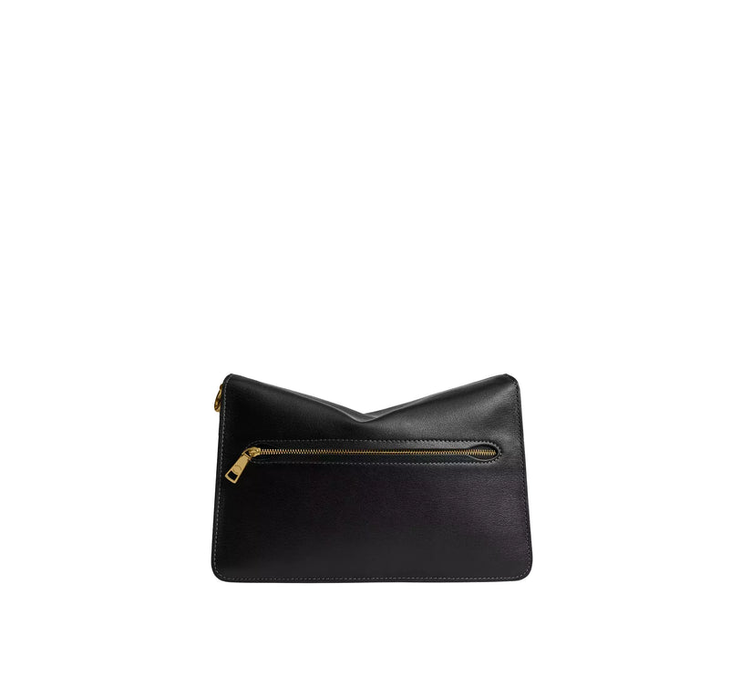 Coach Women's Chain Tabby Shoulder Bag Brass/Black