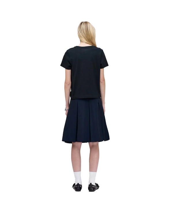 Marc Jacobs Women's Heart Handcuff Slim Tee Black