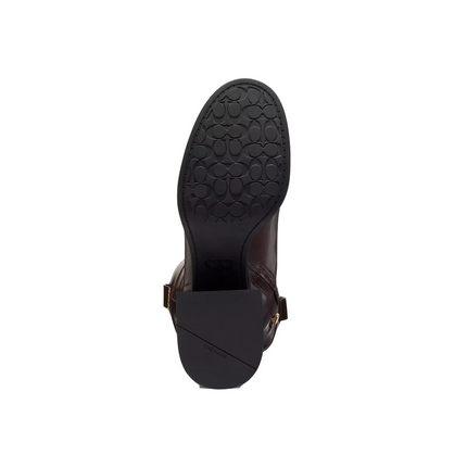 Coach Women's Block Heel Tall Boot Maple