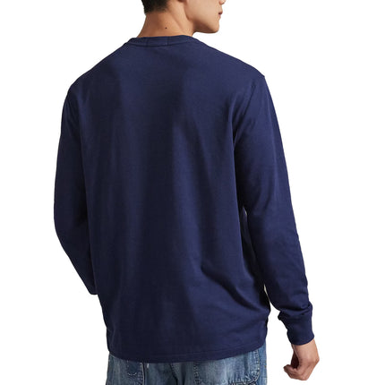 Polo Ralph Lauren Men's Classic Fit Polo Bear Jersey T-Shirt Newport Navy/Hudson Valley