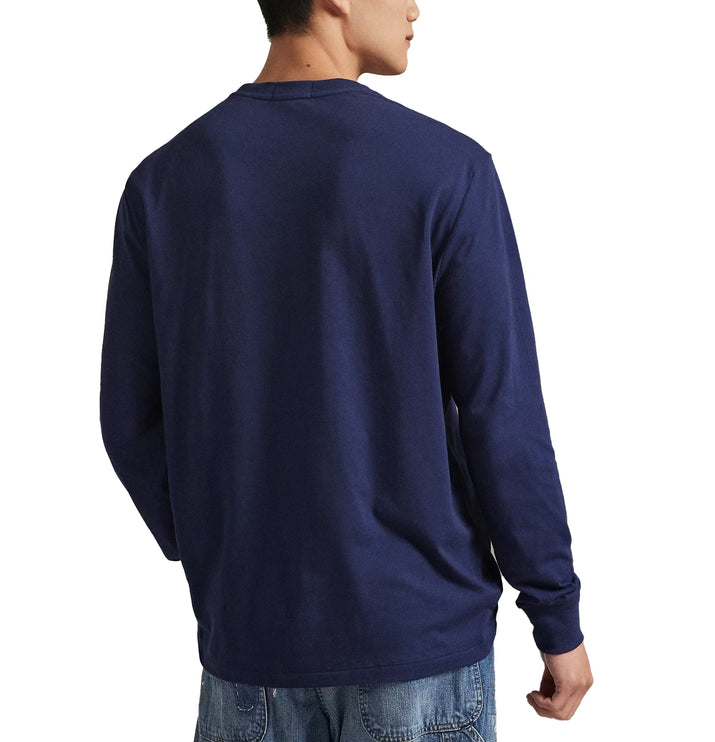 Polo Ralph Lauren Men's Classic Fit Polo Bear Jersey T-Shirt Newport Navy/Hudson Valley