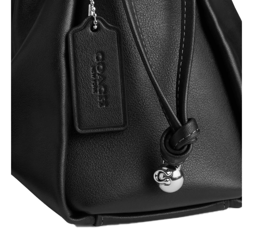 Coach Women's Faye Large Shoulder Bag Silver/Black