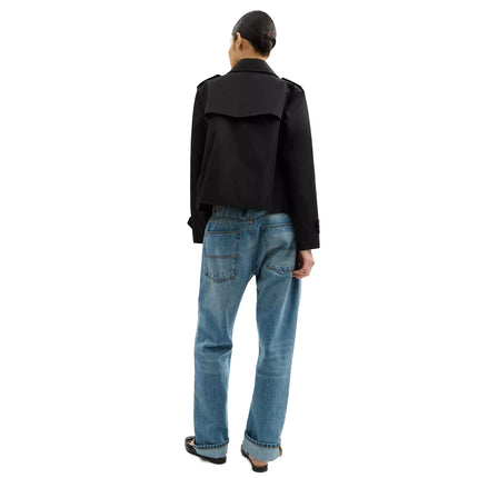 Coach Women's Short Trench Black