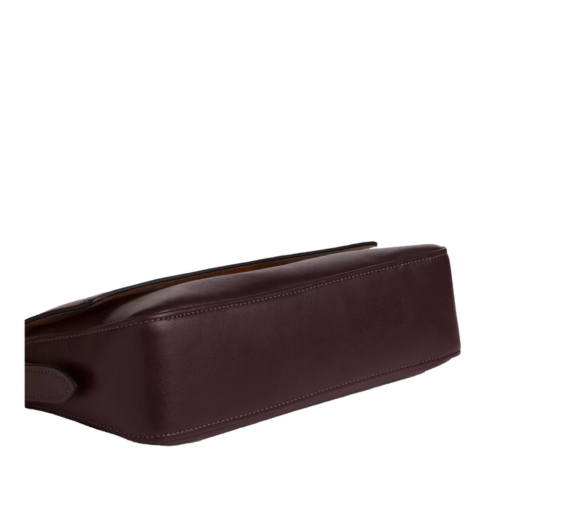 Coach Women's Etta Small Flap Shoulder Bag Gold/Espresso