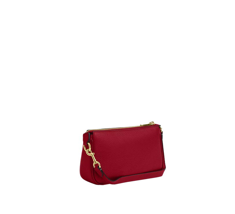 Coach Women's New Year Nolita 19 With Snake Charm Gold/Ruby