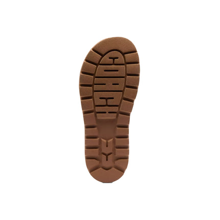 Coach Women's Brynn Sandal In Crystal Signature Jacquard Tan