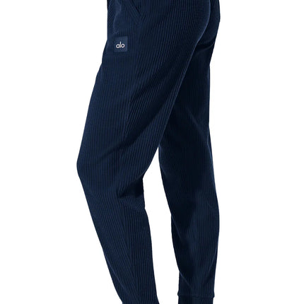 alo Women's Muse Sweatpant - Navy