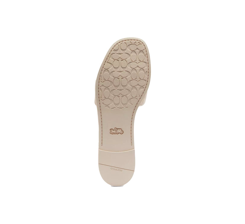 Coach Women's Holly Sandal With Quilting Chalk
