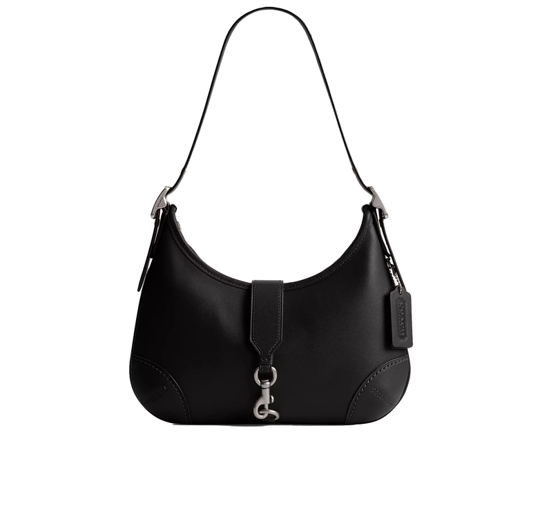 Coach Women's Hamptons Hobo Bag Silver/Black