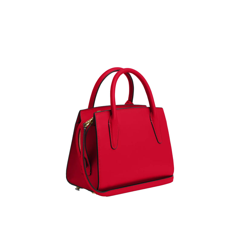 Coach Women's Andrea Carryall Bag Gold/Bold Red