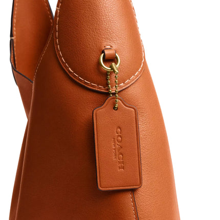 Coach Women's Brooklyn Shoulder Bag 34 Brass/Toffee