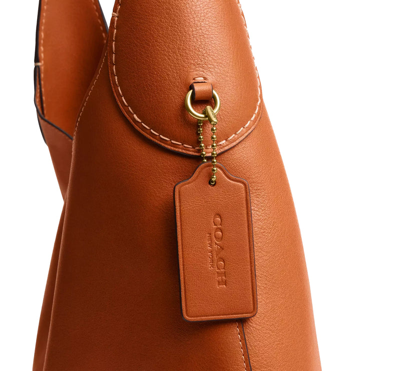 Coach Women's Brooklyn Shoulder Bag 34 Brass/Toffee