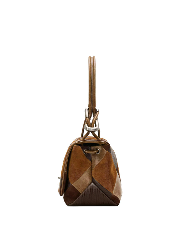 Marc Jacobs Women's The Suede Patchwork Large Dual Bag