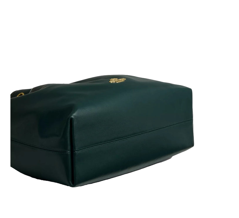 Coach Women's Evelyn Shoulder Bag Gold/Dark Teal