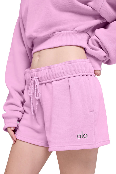 alo Women's Accolade Short Candy Heart Pink