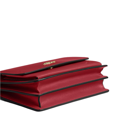 Coach Women's Mini Klare Crossbody Bag Gold/True Red