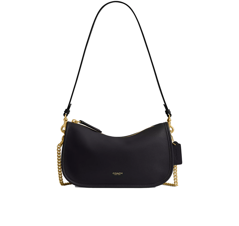 Coach Women's Waverly Bag Brass/Black