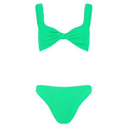 HUNZA G Women's Juno Bikini Lime