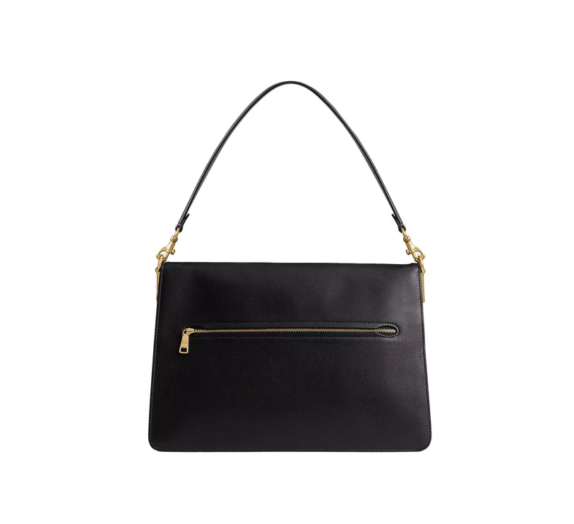 Coach Women's Chain Tabby Shoulder Bag 35 Brass/Black