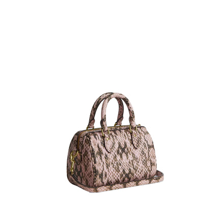 Coach Women's Mini Rowan Crossbody Bag Gold/Pink
