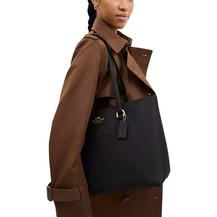 Coach Women's Station Tote Bag Gold/Black